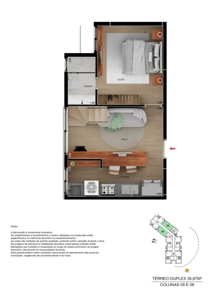 Apartamento, 1 quarto, 1200 m² - Foto 23