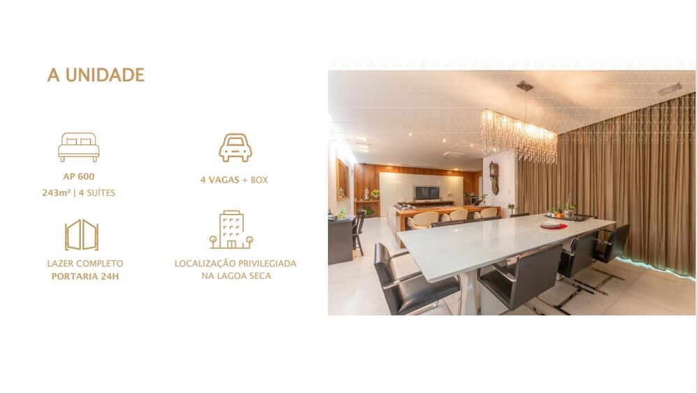 Apartamento à venda com 4 quartos, 243m² - Foto 2