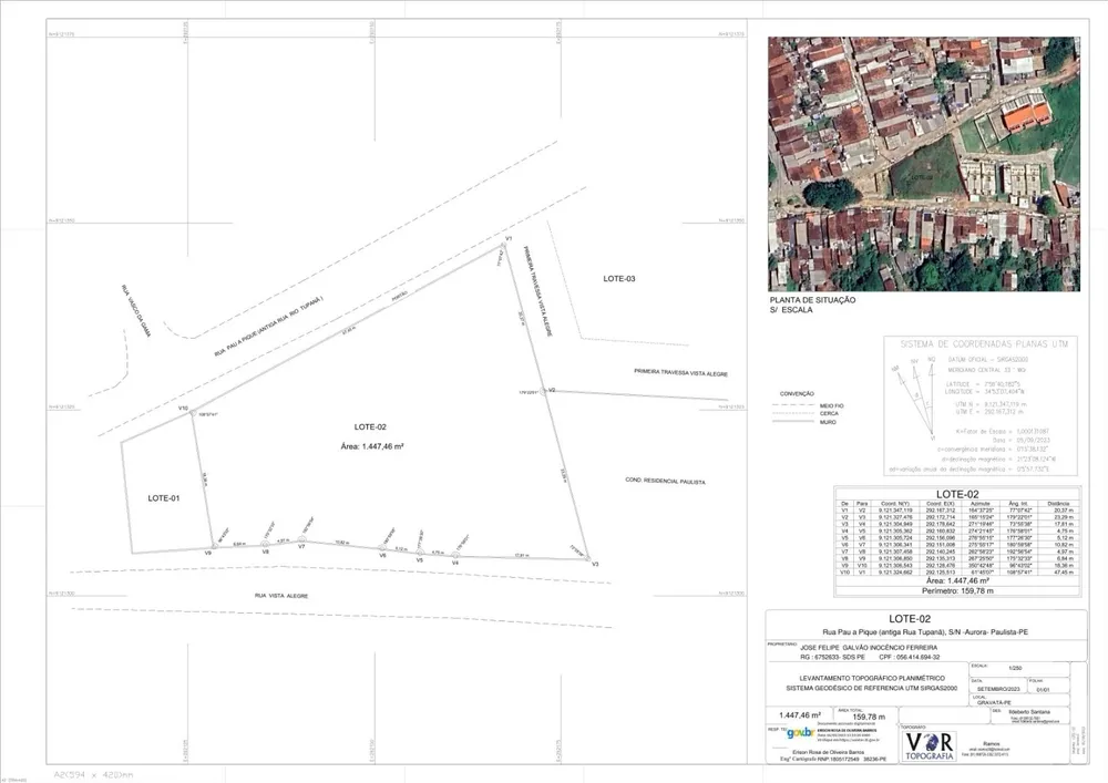 Terreno, 1447 m² - Foto 1