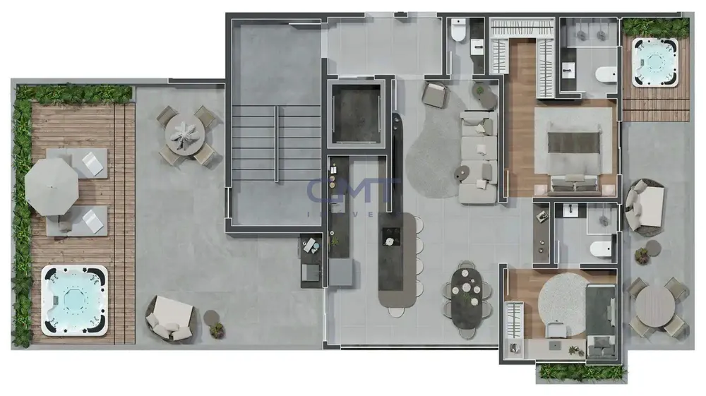 Apartamento, 2 quartos, 142 m² - Foto 3