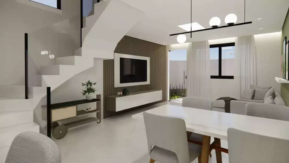 Casa, 3 quartos, 91 m² - Foto 1