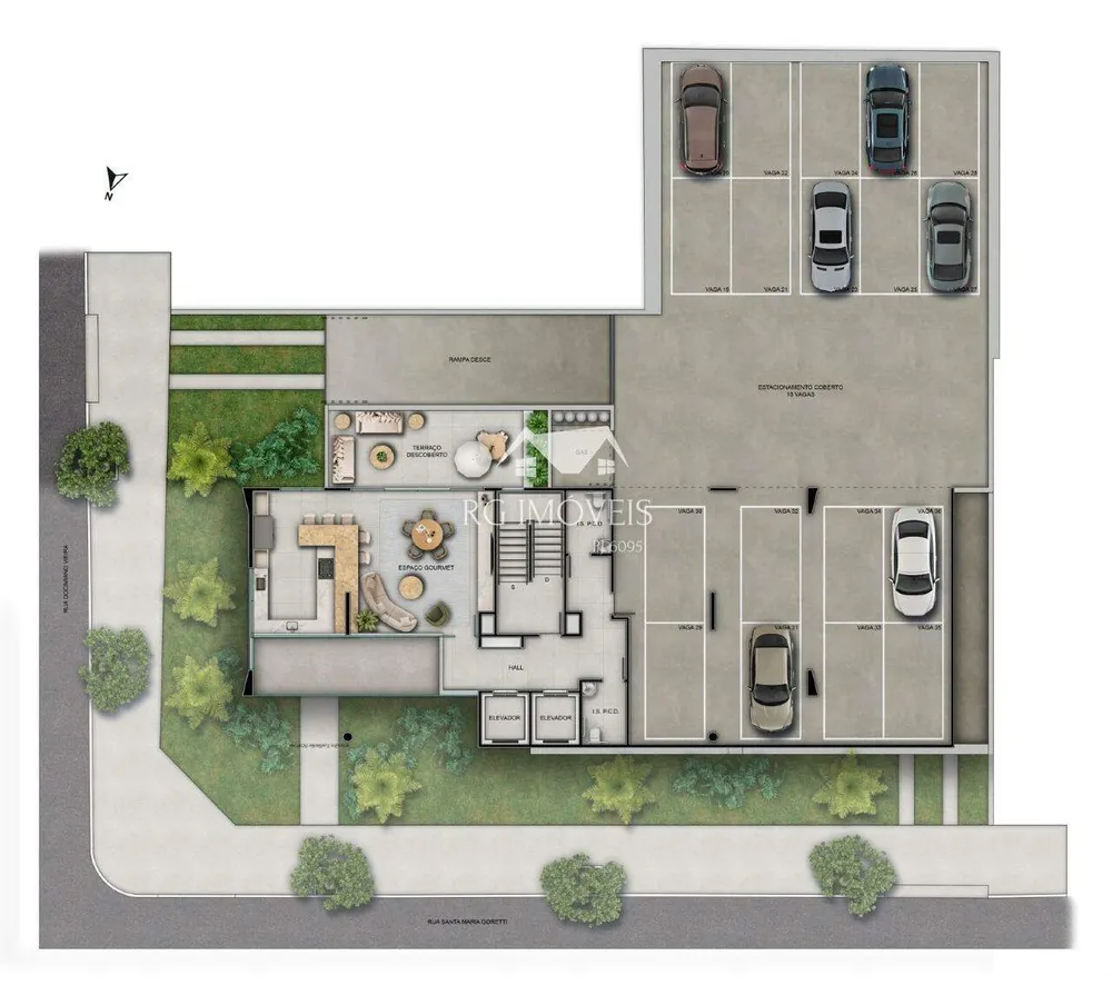 Cobertura, 3 quartos, 171 m² - Foto 3