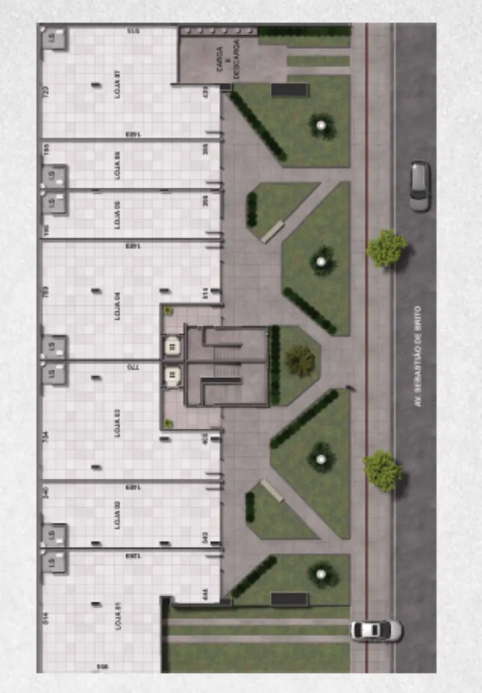 Loja-Salão, 129 m² - Foto 2