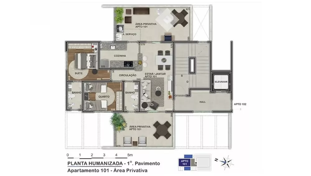 Cobertura à venda com 2 quartos, 112m² - Foto 10