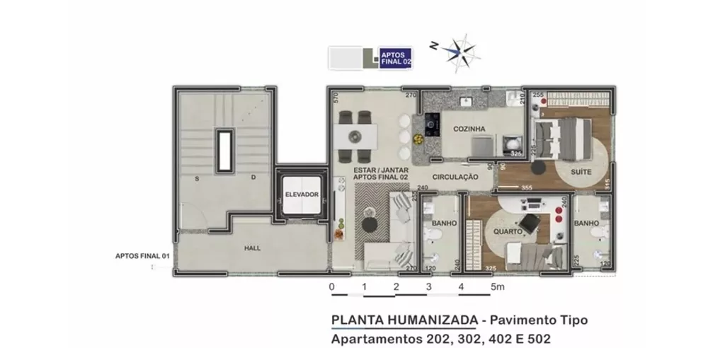 Cobertura à venda com 2 quartos, 112m² - Foto 4