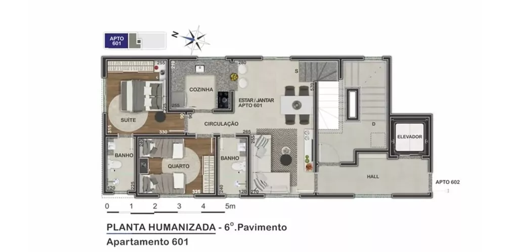 Cobertura à venda com 2 quartos, 112m² - Foto 5