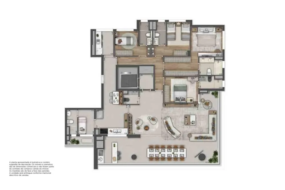 Apartamento, 4 quartos, 217 m² - Foto 10