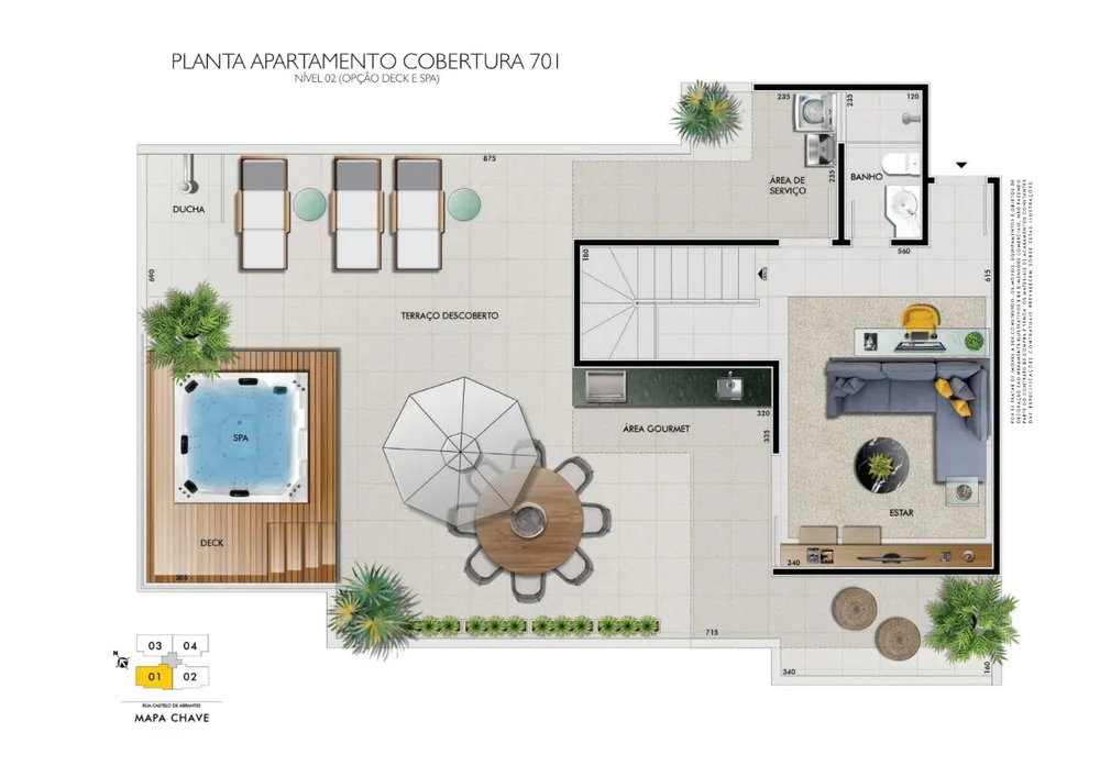 Cobertura, 3 quartos, 206 m² - Foto 18