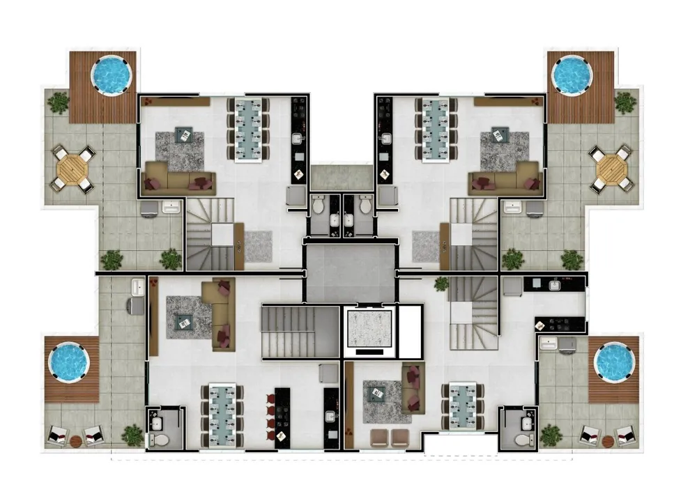 Apartamento, 2 quartos, 53 m² - Foto 1