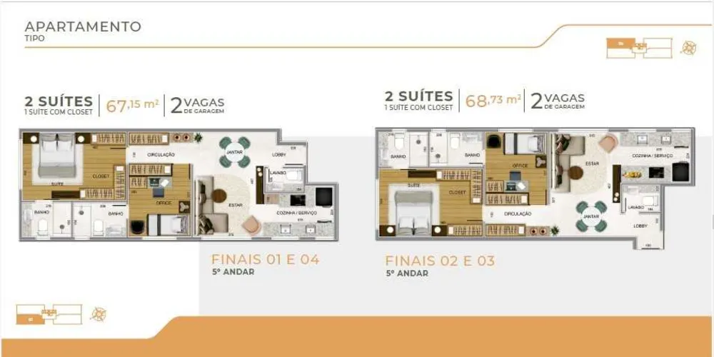 Apartamento, 2 quartos, 77 m² - Foto 18