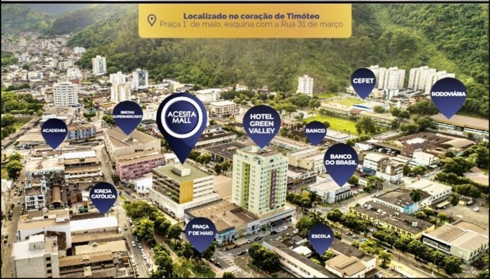 Conjunto Comercial-Sala à venda com 1 quarto - Foto 2