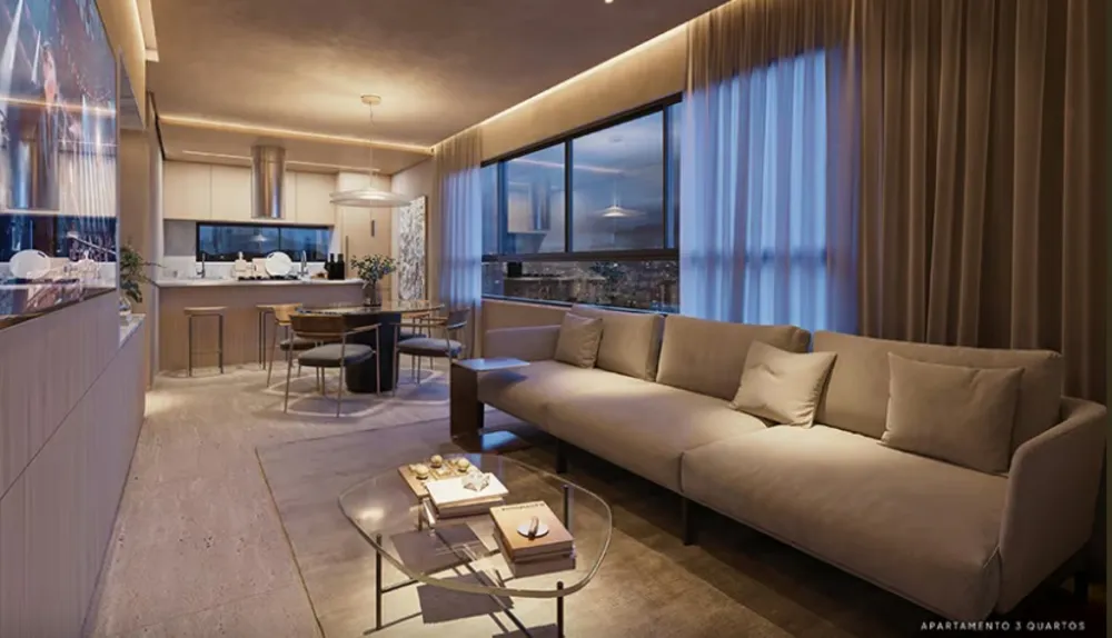 Apartamento, 1 quarto, 54 m² - Foto 1