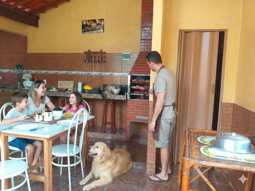 Chácara, 3 quartos, 950 m² - Foto 1
