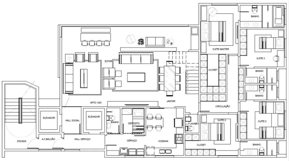 Cobertura, 4 quartos, 364 m² - Foto 2