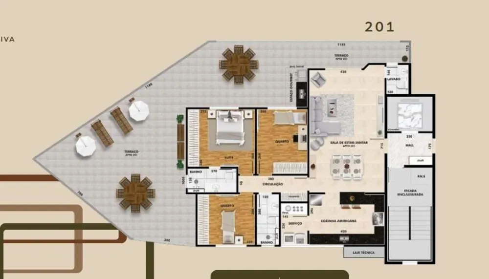 Apartamento, 3 quartos, 183 m² - Foto 6