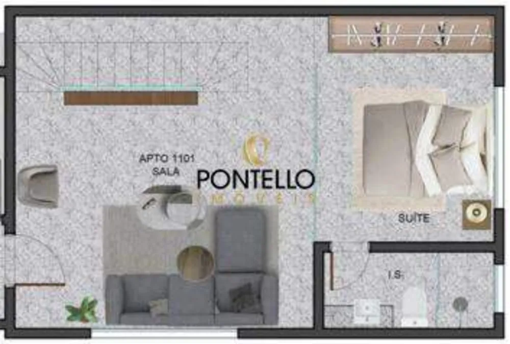 Cobertura, 1 quarto, 87 m² - Foto 10