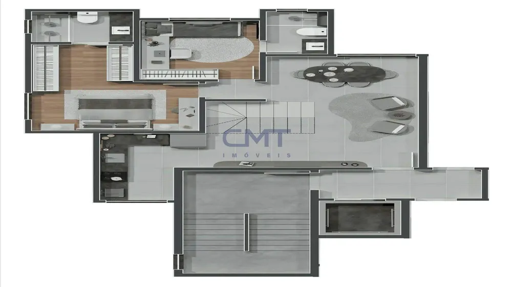Cobertura, 2 quartos, 127 m² - Foto 9