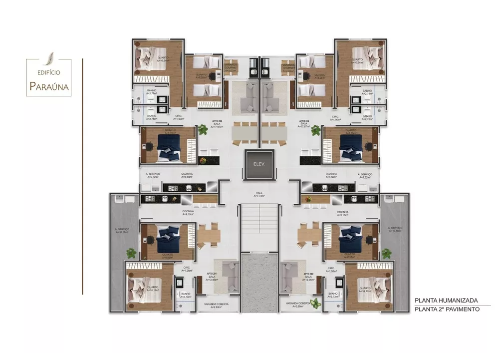 Apartamento à venda com 2 quartos, 57m² - Foto 8