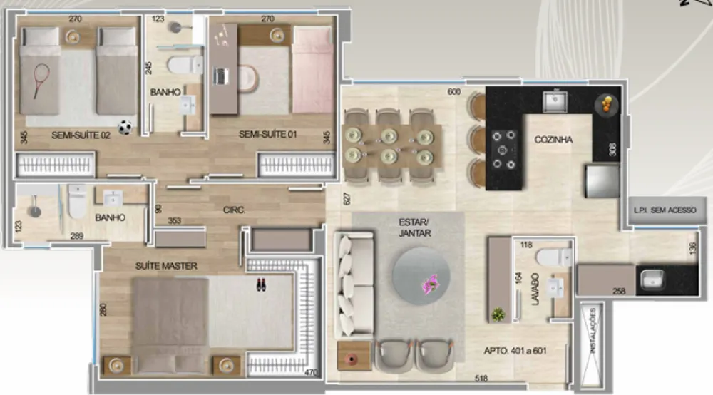 Apartamento, 3 quartos, 92 m² - Foto 2