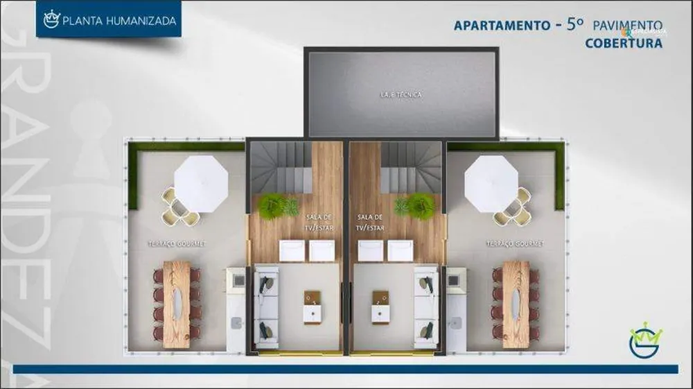 Cobertura, 2 quartos, 46 m² - Foto 8