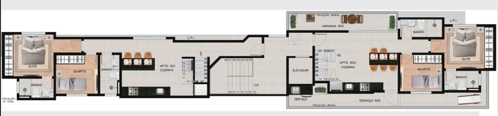 Cobertura, 2 quartos, 98 m² - Foto 5