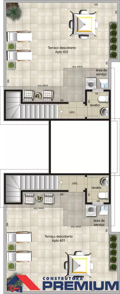 Apartamento à venda com 2 quartos, 45m² - Foto 7