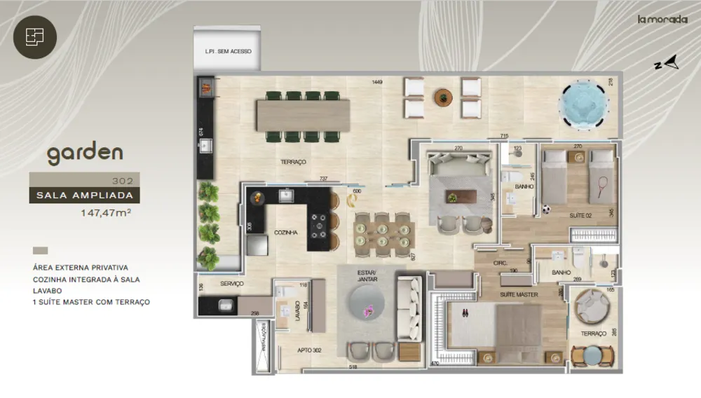 Cobertura, 3 quartos, 162 m² - Foto 15