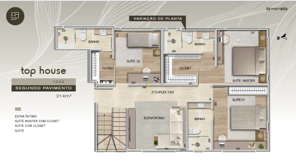 Cobertura, 3 quartos, 162 m² - Foto 3