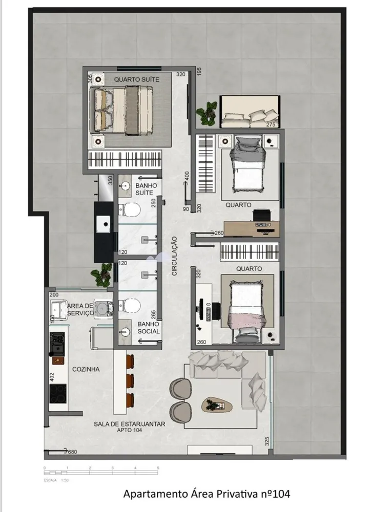 Apartamento, 3 quartos, 120 m² - Foto 5