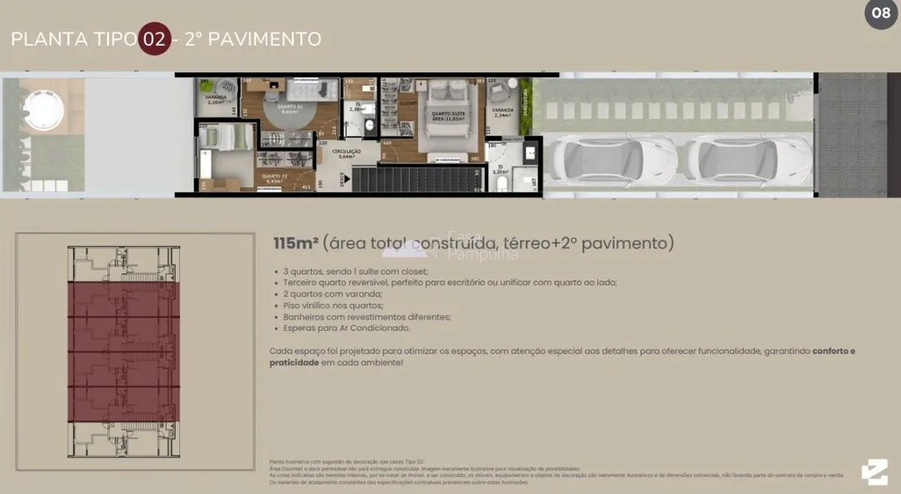 Casa, 3 quartos, 122 m² - Foto 6