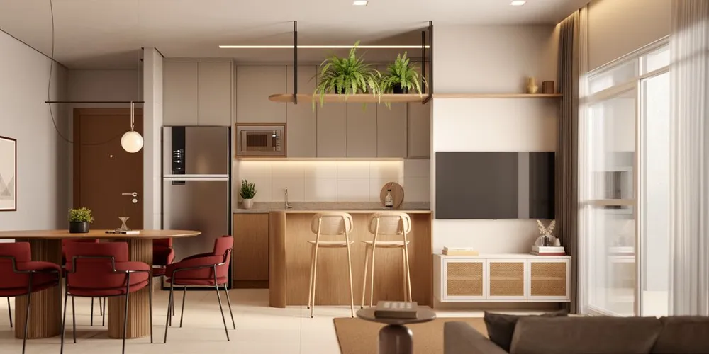 Apartamento, 2 quartos, 58 m² - Foto 1