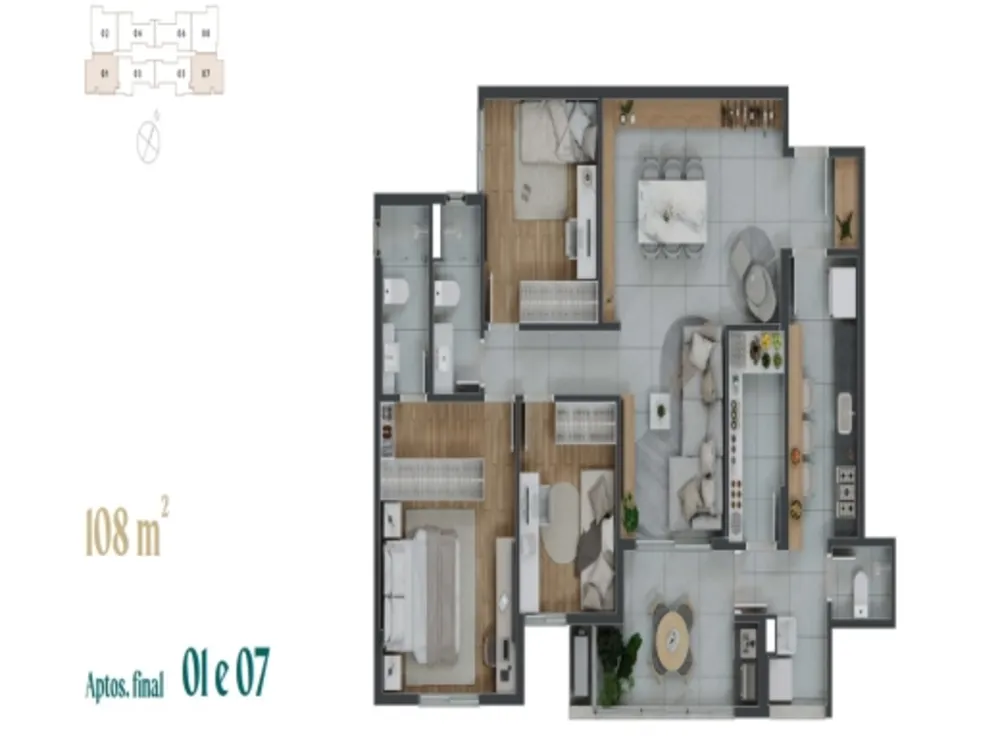 Apartamento, 3 quartos, 90 m² - Foto 16
