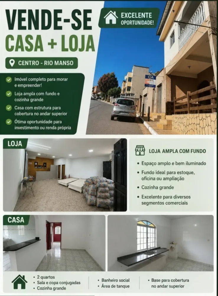 Casa, 2 quartos, 70 m² - Foto 1