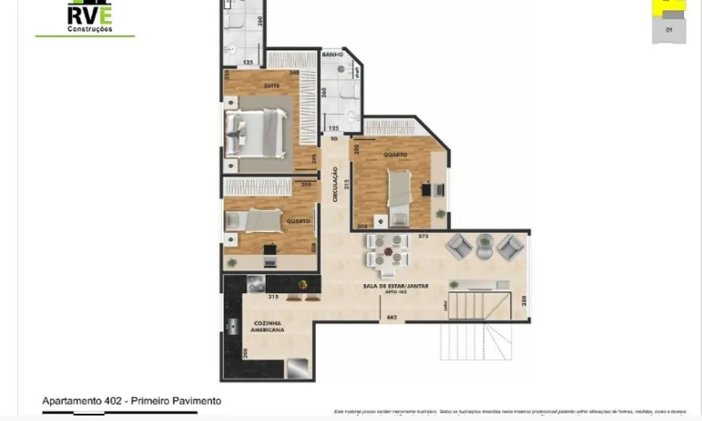 Apartamento, 3 quartos, 97 m² - Foto 8