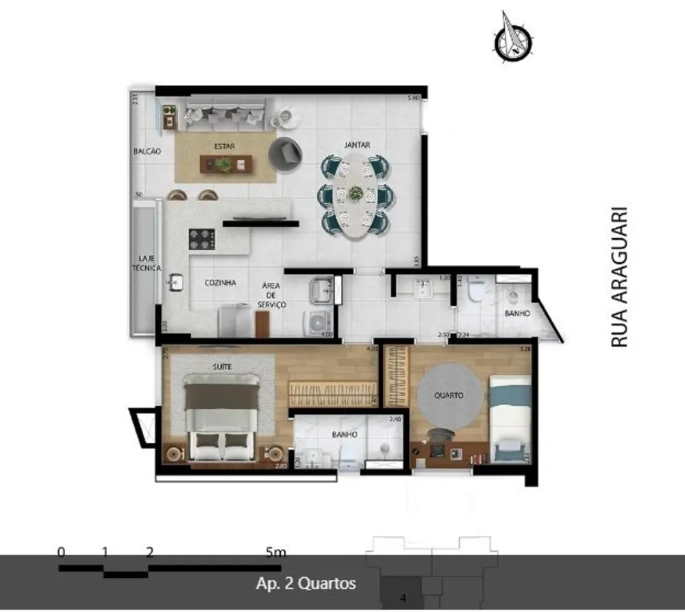 Apartamento, 2 quartos, 87 m² - Foto 7