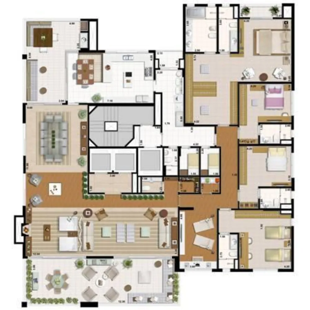 Apartamento, 4 quartos, 440 m² - Foto 3