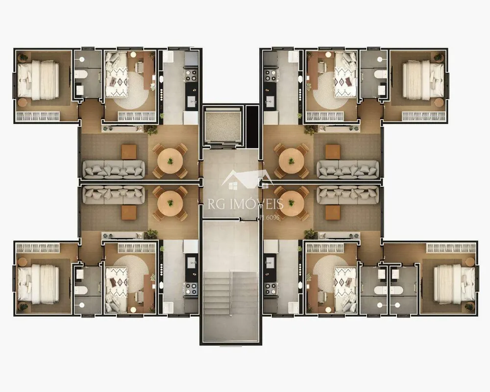 Apartamento, 2 quartos, 44 m² - Foto 6