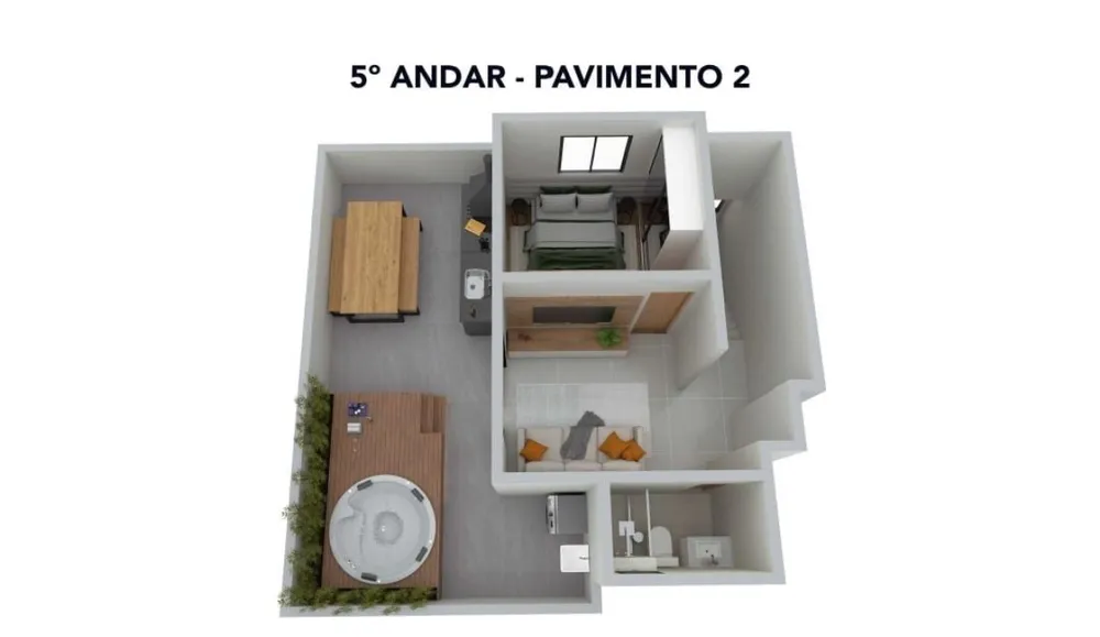 Cobertura, 3 quartos, 29 m² - Foto 5