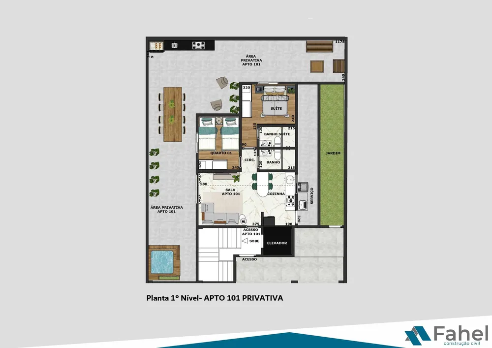 Apartamento, 2 quartos, 129 m² - Foto 3