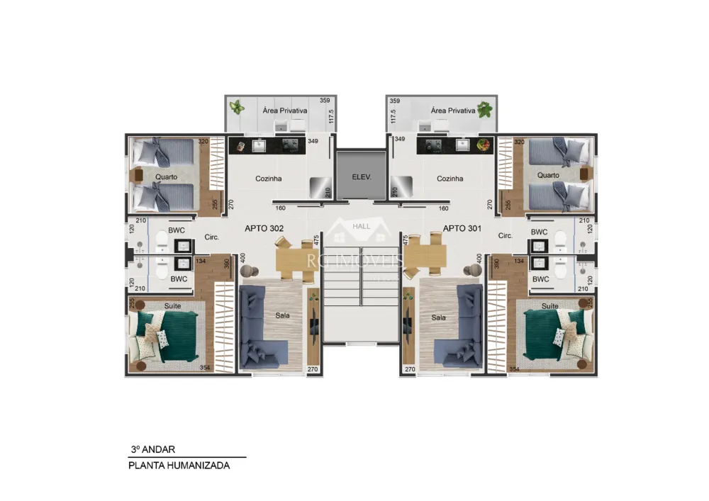 Cobertura, 3 quartos, 115 m² - Foto 10