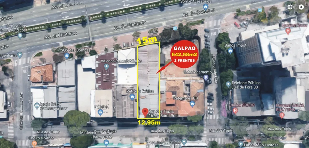 Depósito-Galpão, 642 m² - Foto 3