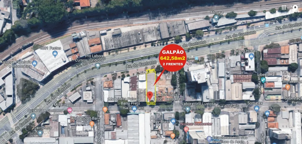 Depósito-Galpão, 642 m² - Foto 2