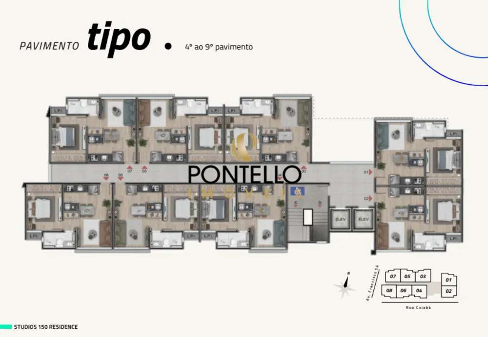 Apartamento, 1 quarto, 36 m² - Foto 1