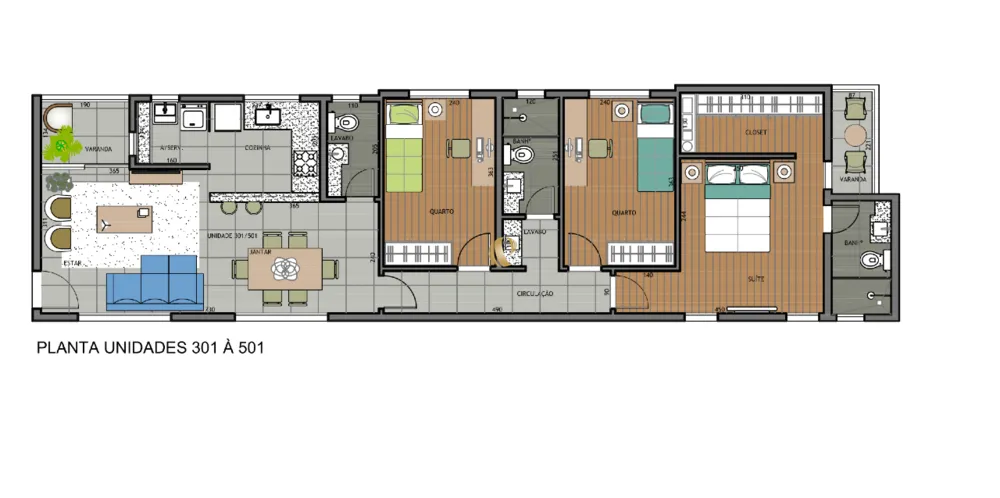 Apartamento, 3 quartos, 86 m² - Foto 7