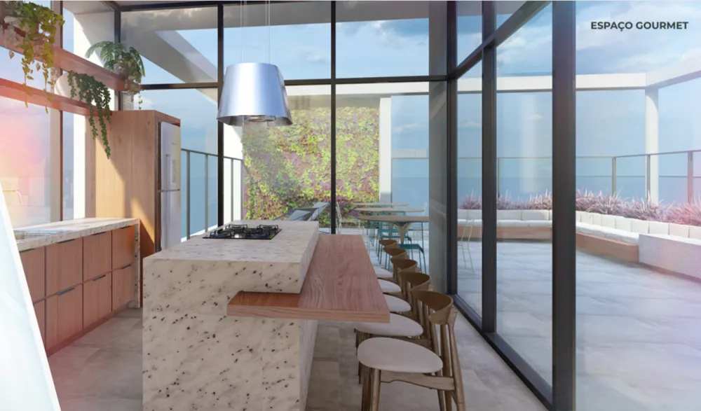 Apartamento, 1 quarto, 33 m² - Foto 2