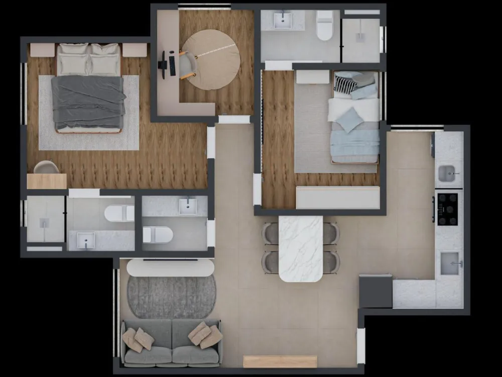 Cobertura, 3 quartos, 130 m² - Foto 7