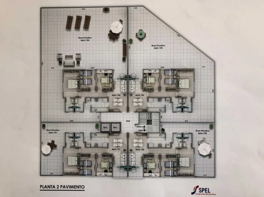 Apartamento, 3 quartos, 45 m² - Foto 6
