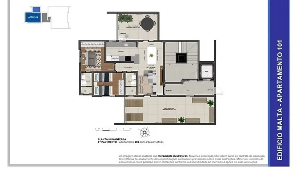 Apartamento, 2 quartos, 89 m² - Foto 3