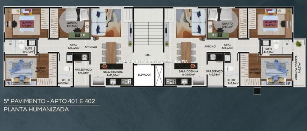 Apartamento, 3 quartos, 79 m² - Foto 16