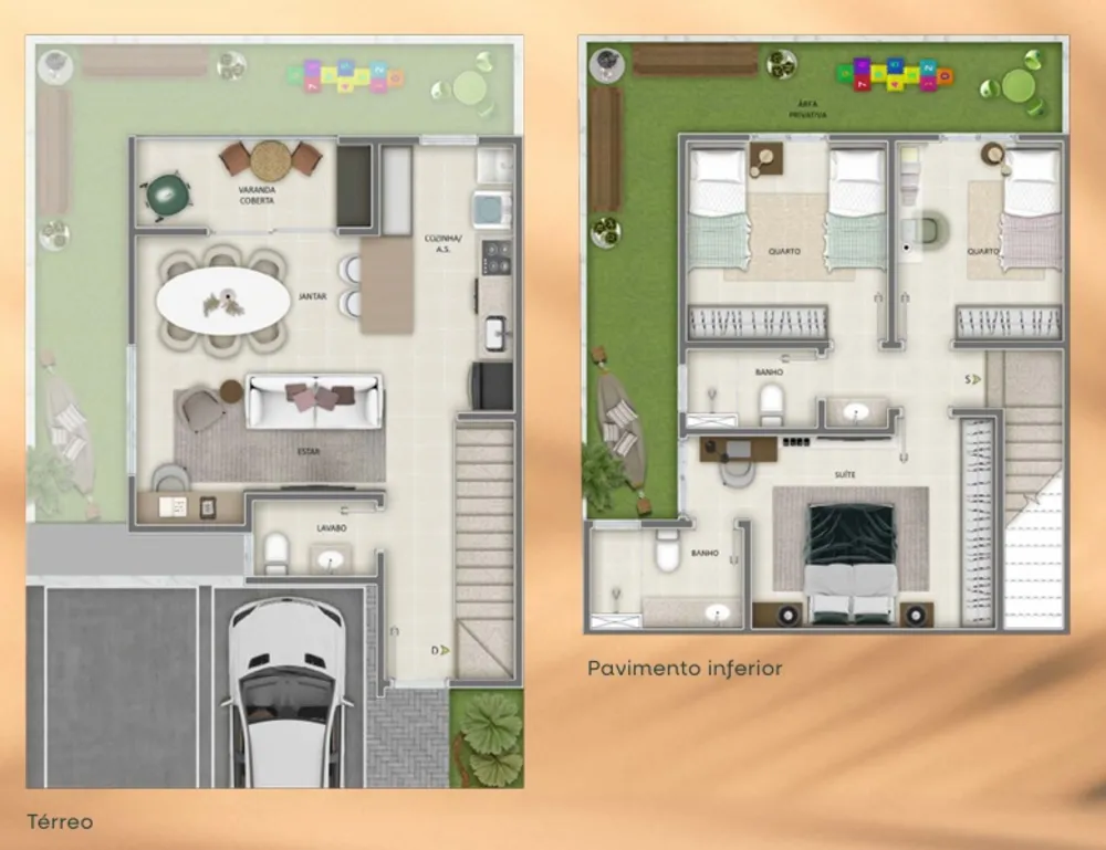 Casa, 3 quartos, 116 m² - Foto 1